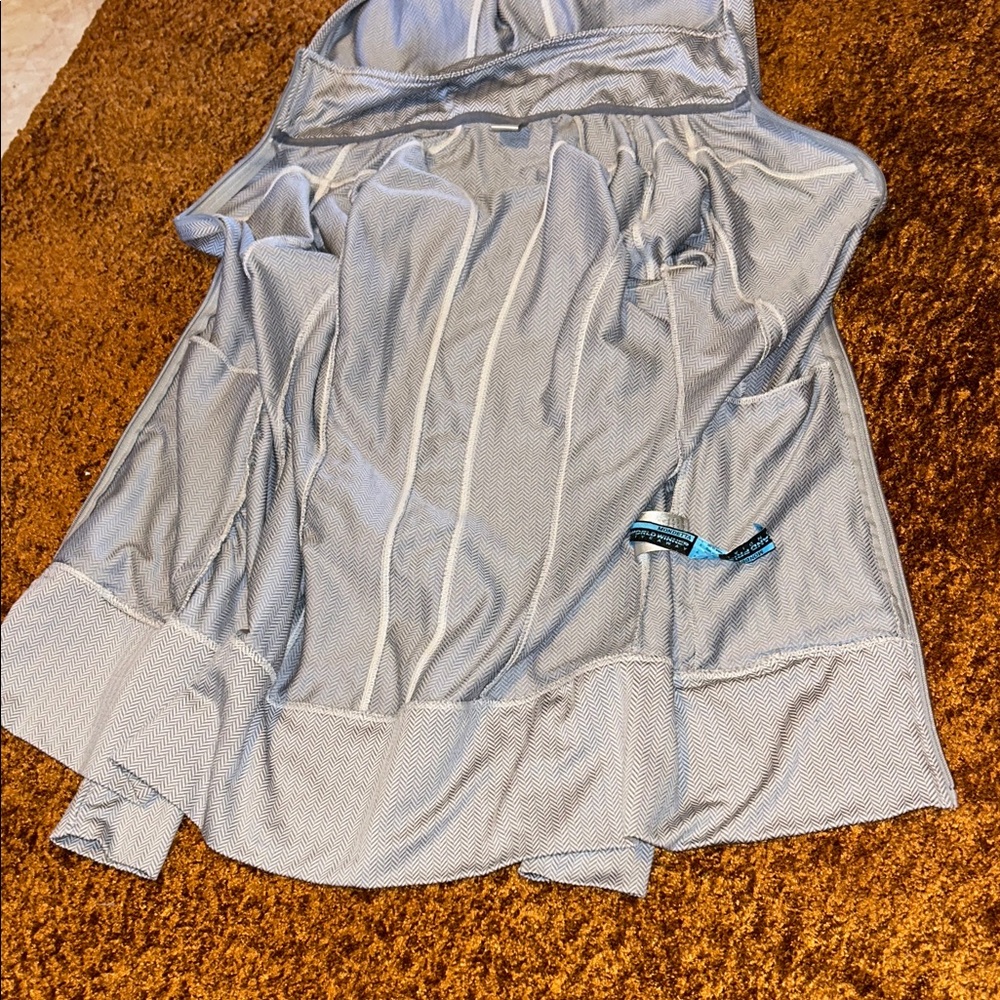 Mondetta Light Gray Bomber Jacket - image 8